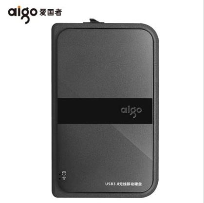 爱国者（aigo） HD816 无线移动硬盘 USB3.0 黑色 2T（10个）