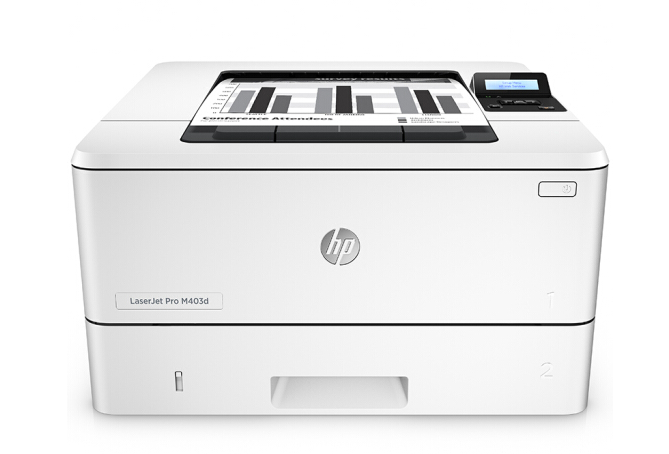 惠普（HP）LaserJet Pro M403d 黑白激光打印机
