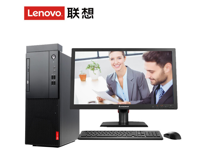 联想启天M415台式机i5-7500/4G/1T/2G/DVDRW/WIN7/21.5英寸显示器