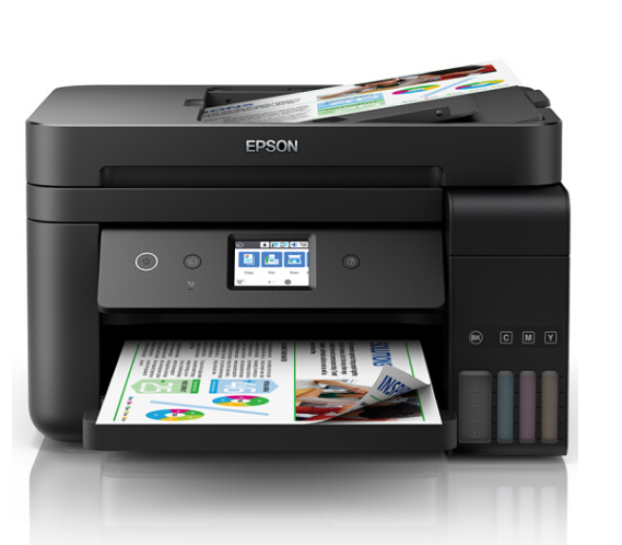 爱普生（EPSON）L6198 全新商务墨仓式旗舰款 彩色无线多功能传真一体机 （打印 复印 扫描 传真 wifi）