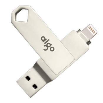 爱国者苹果U盘U375-64GB(银)（10个）