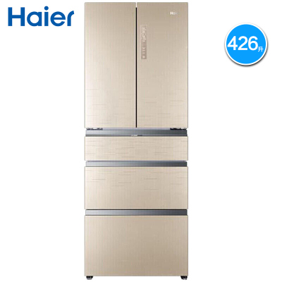 Haier/海尔 BCD-426WDGBU1五门家用风冷无霜 双门对开门多门冰箱