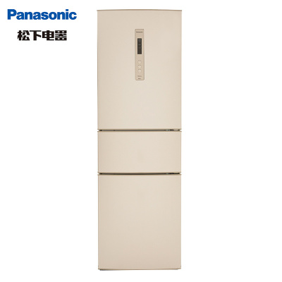 松下(Panasonic)NR-C320WP-N318升三开门家用三门电冰箱智能变频风冷无霜冷藏冷冻冰箱风冷无霜松下智能变频压缩机静音节能自由变温室电脑温控-3℃无需解冻快速冷冻功能