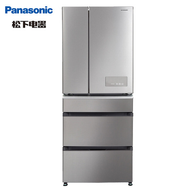松下(Panasonic)NR-E531TG-S498升多门家用智能变频静音净味多开门风冷无霜电冰箱风冷无霜变频节能静音顶置压缩机银离子净味多温区保鲜防串味-3℃技术无需解冻