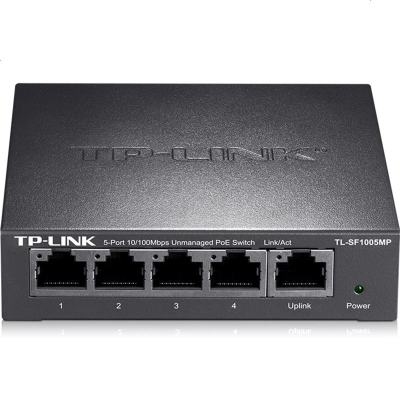 新品TP-LINK TL-SF1005MP 5口4口POE网络交换机