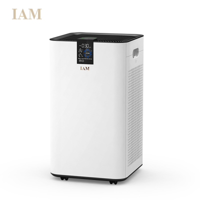 英国IAM空气净化器KJ580F-T6 家用负离子除甲醛雾霾PM2.5二手烟异味除菌VOC监测显示净化母婴优选卧室静音除甲醛
