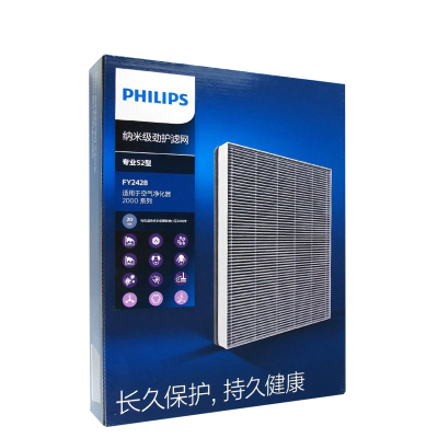 飞利浦（PHILIPS）空气净化器滤网FY2428 除甲醛 配AC2886 AC2888AC2890滤芯净化空气原装滤网有效除甲醛 三效合一 三重保护