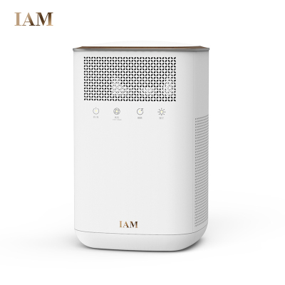 英国IAM桌面空气净化器KJ60F-A1 除二手烟异味 除甲醛雾霾PM2.5桌面迷你型；除二手烟、异味、甲醛、PM2.5