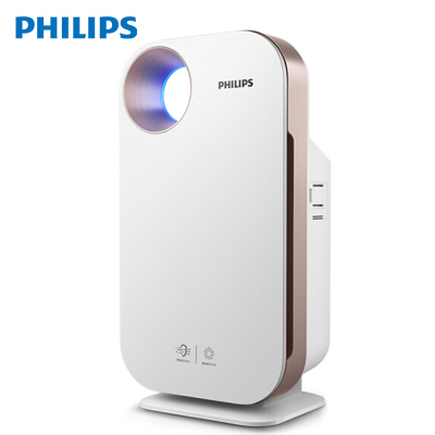 飞利浦（Philips）空气净化器AC4552家用室内客厅卧室智能去除甲醛PM2.5① 触感金属板，LED隐藏数显
