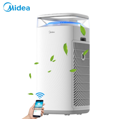 美的（Midea）空气净化器 KJ500G-TB32 除甲醛二手烟雾霾 CADR值500 家用办公室40-60㎡高效除甲醛甲苯装修污染、PM2.5粉尘颗粒