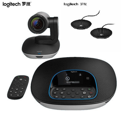 罗技(Logitech) CC3500e+扩展麦 GROUP 视频会议系统 摄像头企业级摄像头 会议专用