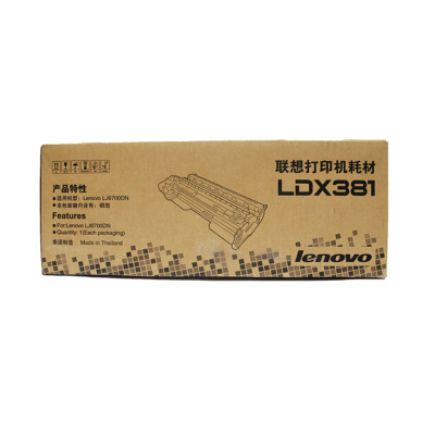 联想（Lenovo） LTX381黑色墨粉 适用于 LJ6700DN 打印机  耗材
