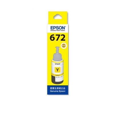 爱普生（Epson）T6724黄色墨水补充装