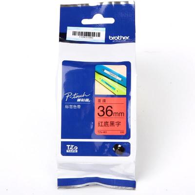 兄弟（brother） TZe-461 兄弟TZ-461 36mm红底黑字 覆膜 标签色带