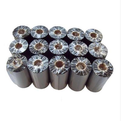 斑马（ZEBRA）全树脂碳带 50mm*300M 亚银纸 PET标签碳带 斑马或同类型条码机专用碳带 黑色