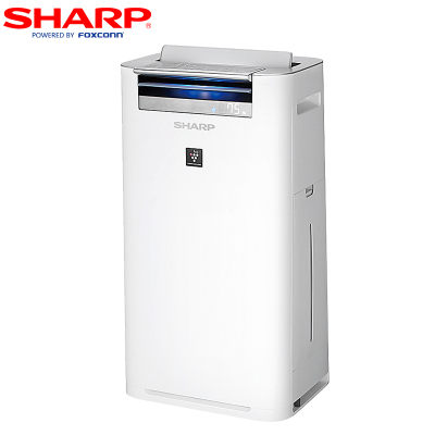 夏普(Sharp)空气净化器 KC-WG30-W 家用 PM2.5数显 除尘除甲醛 净离子 净化器PM2.5数值显示！智能控制！除霾除醛！加湿！