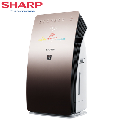 夏普(Sharp)空气净化器 KC-CG605-T 智能遥控 远程监测 高效净化 加湿