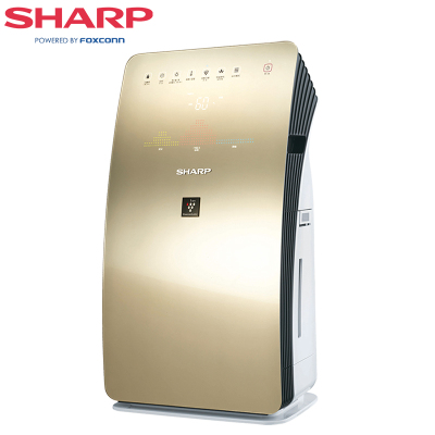 夏普 (Sharp)空气净化器 KC-CE50-N 家用 遥控 除霾 除菌 除甲醛 无雾加湿