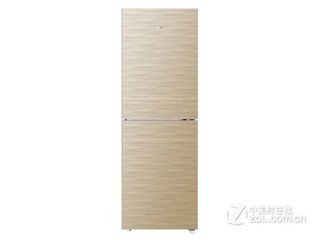 海尔(Haier)BCD-221WDGQ 冰箱双门无霜风冷 221升大容量家用电冰箱两门 金色节能彩晶玻璃 冰箱家用双门