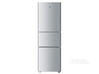 海尔（Haier）BCD-203STPM203升三门直冷冰箱 三门三温中门软冷冻 节能静音 时尚外观家用小电冰箱
