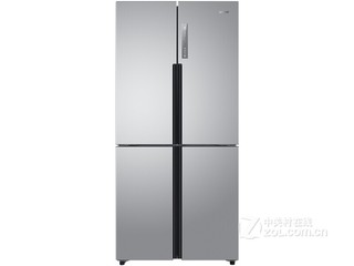 海尔（Haier）统帅BCD-475WLDPC 475升十字门对开门冰箱 纤薄机身厨装一体 风冷无霜 家用多门电冰箱