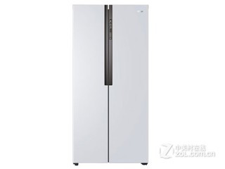 海尔（Haier）BCD-452WDPF 452升对开门冰箱 风冷无霜 纤薄机身 厨装一体 家用电冰箱