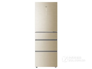 Haier/海尔BCD-345WDGFU1 多门冰箱风冷无霜家用电冰箱 变频 干湿分储四门冰箱 超导料理盘