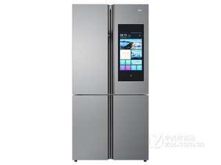 海尔（Haier） BCD-658WDIBU1 658升 十字对开门冰箱 干湿分储 四门智能触摸屏互联网冰箱 风冷无霜