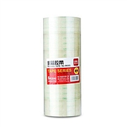 得力 30205 封箱胶带 48mmｘ100y 6卷/筒 （单位：筒）  