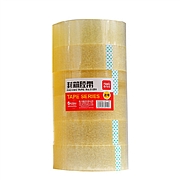 得力 30209 封箱胶带 48mm*250y*50um 6卷/筒 （单位：筒） 