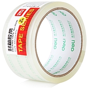 得力 30246 超市封箱胶带 48mm*40y*50um  （单位：卷）  