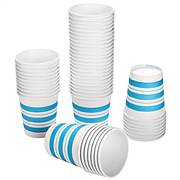 得力（deli）19202纸杯180ml50只240g五星纸+18gPE膜（单位：包）蓝