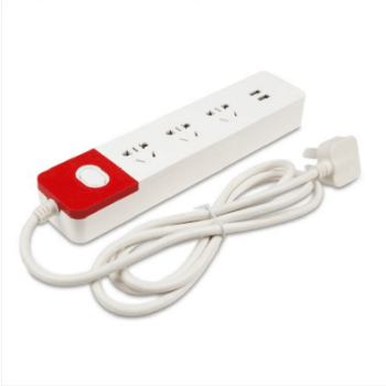 晨光三位插座带两口USB 1.8米AEA98637