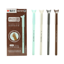 晨光（M G） 晨光文具热可擦中性笔小学生可擦笔摩易擦写0.5mm 萌鹿笔帽3101黑色