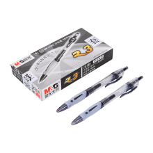晨光（M G）办公按动子弹头中性笔签字笔水笔0.5mm12支装GP1163 黑色