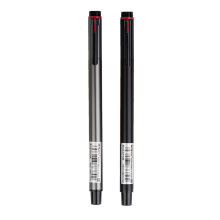 晨光（M G）中性笔签字水性笔学生匠品系列黑色 0.5mm 单支装笔杆颜色随机 拔盖款AGPY5401