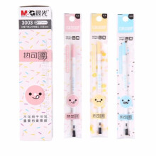 晨光可擦笔芯 摩易擦笔芯 中性笔笔芯 0.5mm 签字笔笔芯 水笔芯 学生热可擦水笔芯 一盒20支 3003 黑色子弹头0.5mm
