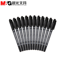 晨光(M G) 双头记号笔 MG2130A 黑色 12支/盒 3盒装