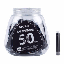 晨光 (M G)文具0.9ml直液式可替换墨囊套装AIC47623 黑色