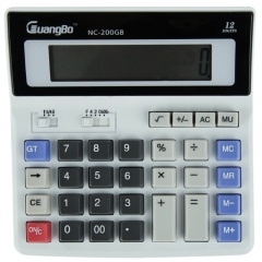 广博GuangBo  NC-200GB  普通计算器  桌上型计算器/只