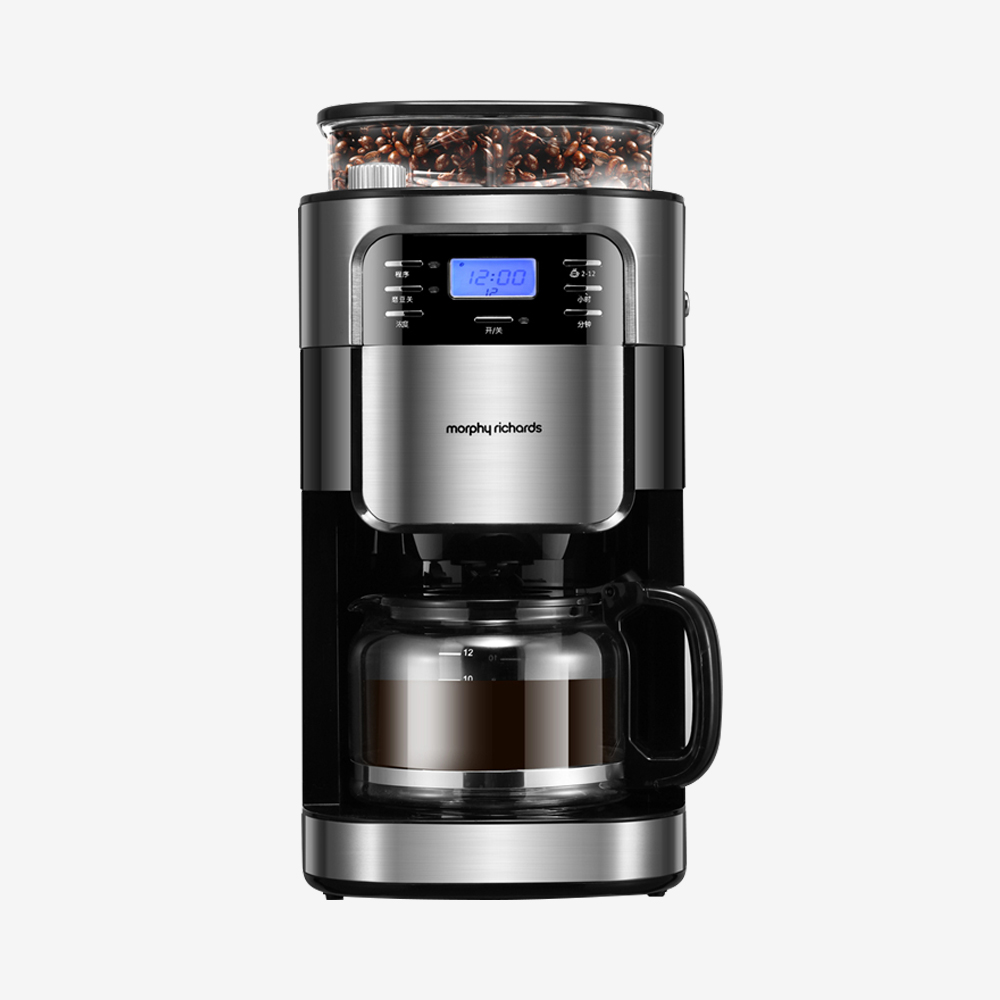 MORPHY RICHARDS/英国摩飞电器 MR1025-摩飞咖啡机家用全自动磨豆一体咖啡机