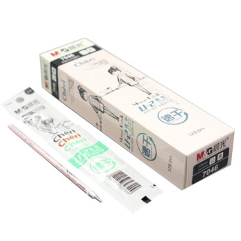 晨光中性替芯cheri 7046黑0.5（12支）