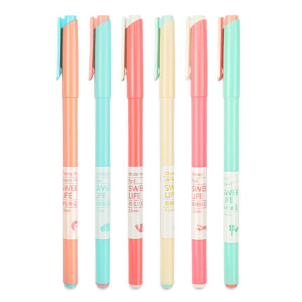 晨光陶瓷球珠中性笔糖果主义AGPA3401红0.5（12支）