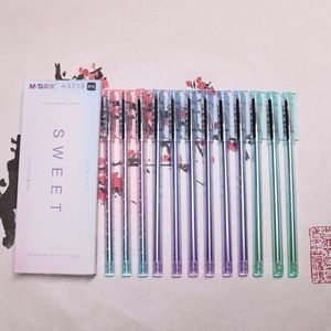 晨光中性笔糖果主义AGPA3719晶蓝0.35（12支）