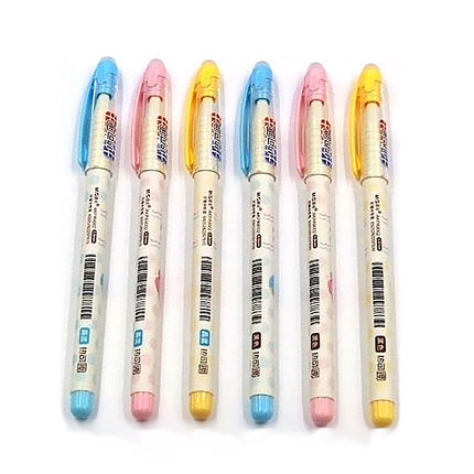 晨光陶瓷球珠中性笔热可擦AKPA9002晶蓝0.5（12支）