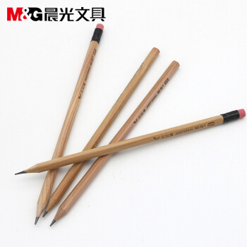 晨光无铅毒HB三角木杆铅笔简AWP30920（12支）