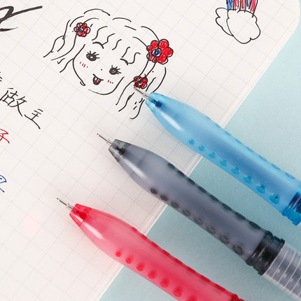 晨光中性笔灵智GP1212黑0.38（12支）
