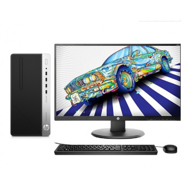  惠普HP ProDesk 480 G5 台式 I5-8500 4G 1T 2G独显 DVD 20英寸显示器