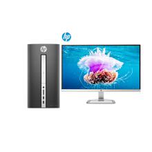  惠普 570 i3-8100/8G/1T+128G固态硬盘/21.5英寸显示器 台式计算机