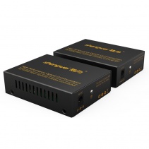 胜为FC-611AB 工程级光纤收发器100/1000千兆自适应单模单纤